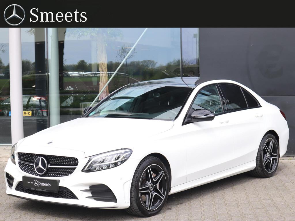 Mercedes-Benz C-klasse 160 Business Solution, Auto's, Mercedes-Benz, 12 maanden, 4 cilinders, Wit, Sedan