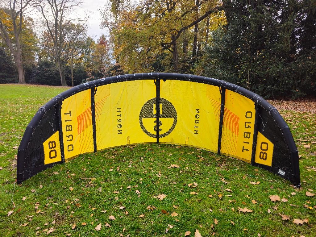 North Orbit 2024 8m, Watersport en Boten, Kitesurfen, Ophalen, Gebruikt, 8 m², Geen board