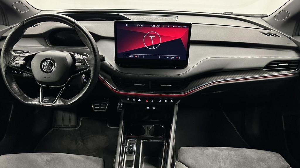 Skoda Enyaq iV 60 Sportline 89% SOH CAMERA ECC ADAPTIEF CRUI, Automaat, Achterwielaandrijving, Gebruikt, Zwart