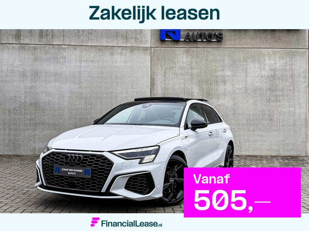 Audi A3 Sportback 40TFSI e 204pk S-Tronic Competition S Edit, Gebruikt, Zwart, 4 cilinders, 1535 kg