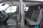 Ford Transit Custom 2.0 TDCI L2H1 DC * Automaat * LUXE * LED, Stof, 4 cilinders, 1650 kg, Zwart