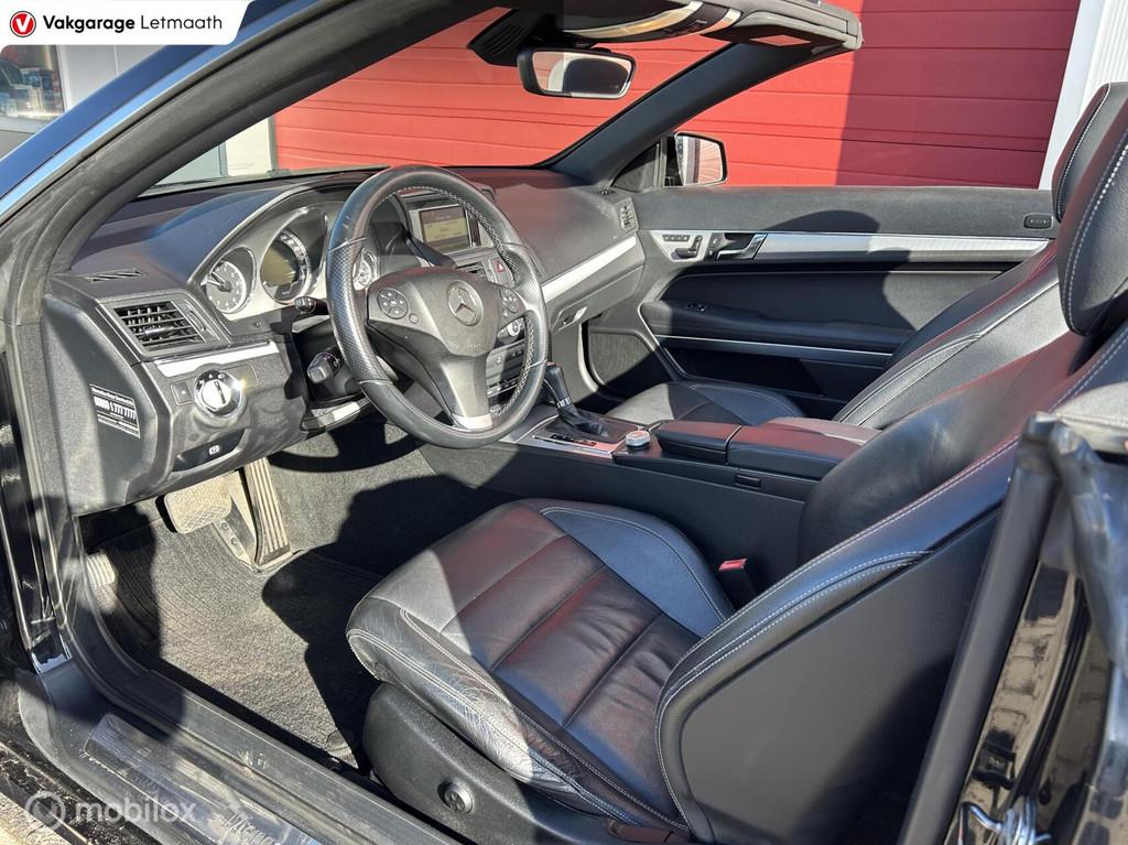 Mercedes E-klasse Cabrio 200 CGI Elegance, Auto's, Euro 5, Achterwielaandrijving, 4 cilinders, Cabriolet
