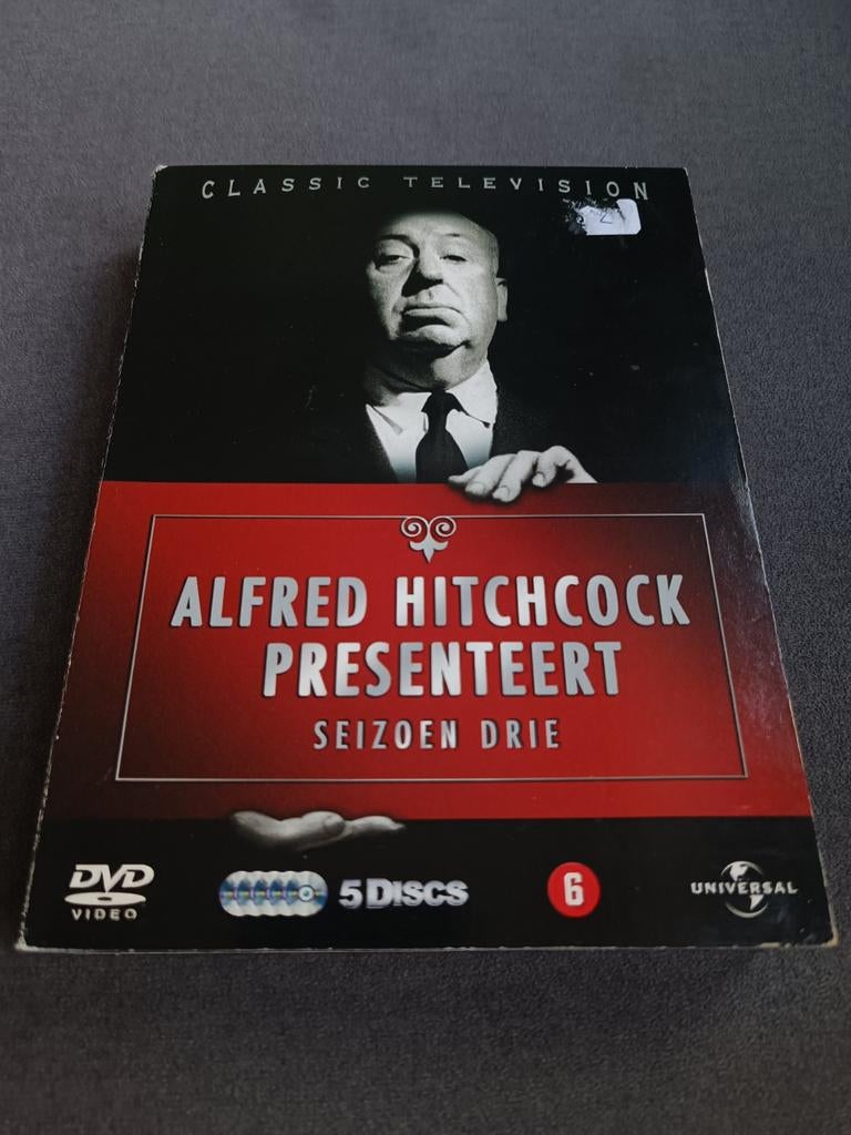 Alfred Hitchcock presents seizoen 3 - dvd, Vanaf 12 jaar, Ophalen of Verzenden, Zo goed als nieuw, Drama
