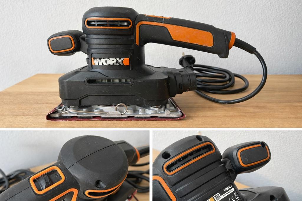 Worx Vlakschuurmachine Schuurmachine Z. G. A. N., Ophalen, Zo goed als nieuw