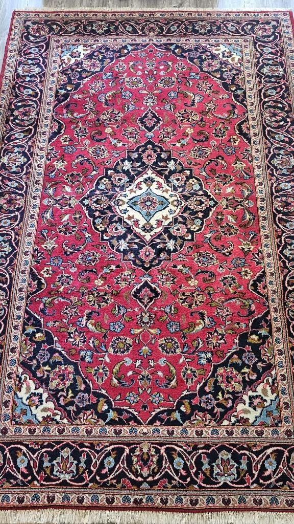 Prachtig handgeknoopt perzisch tapijt. Kashan XL 309x199CM., Overige kleuren, Tapijt, 200 cm of meer, Ophalen of Verzenden