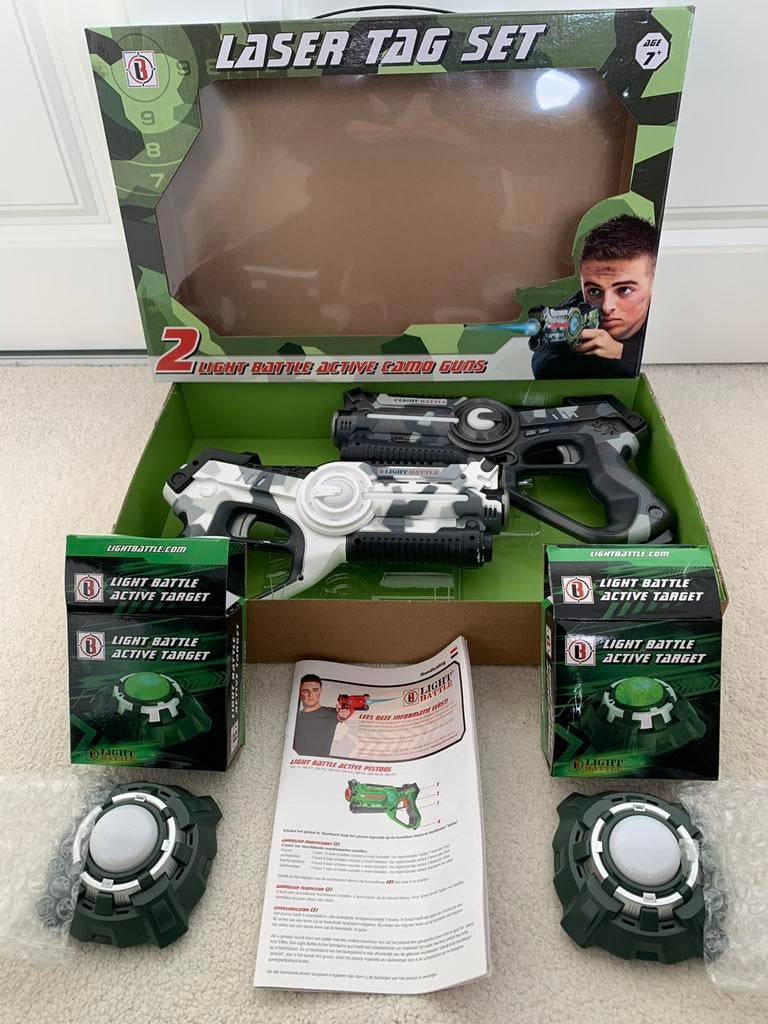Lasergame set voor thuis lasergamen! - Leuk Speelgoed 2026