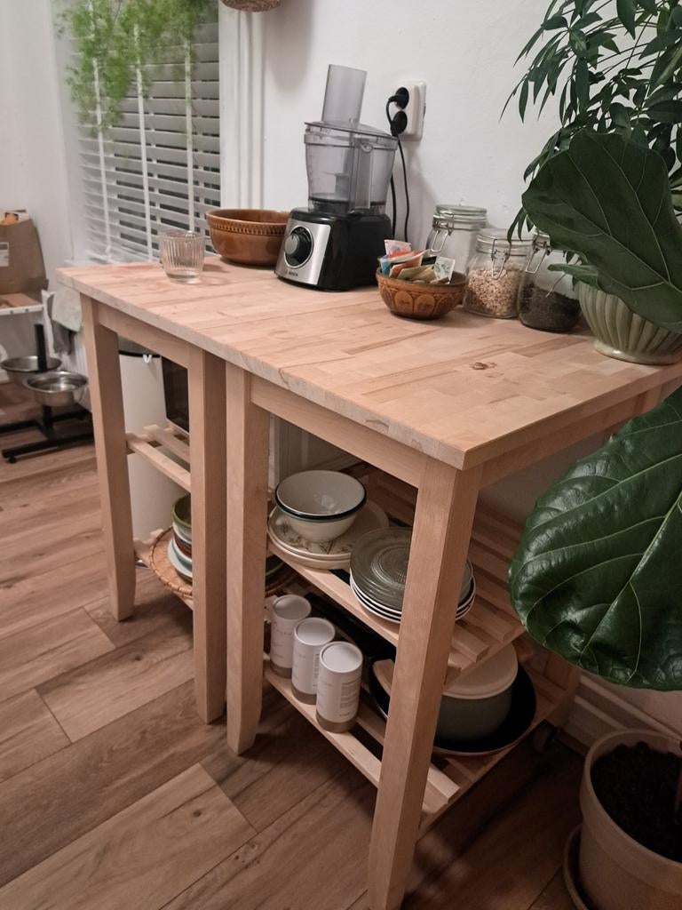Ikea keukentrolley Bekväm (2 stuks), Ophalen