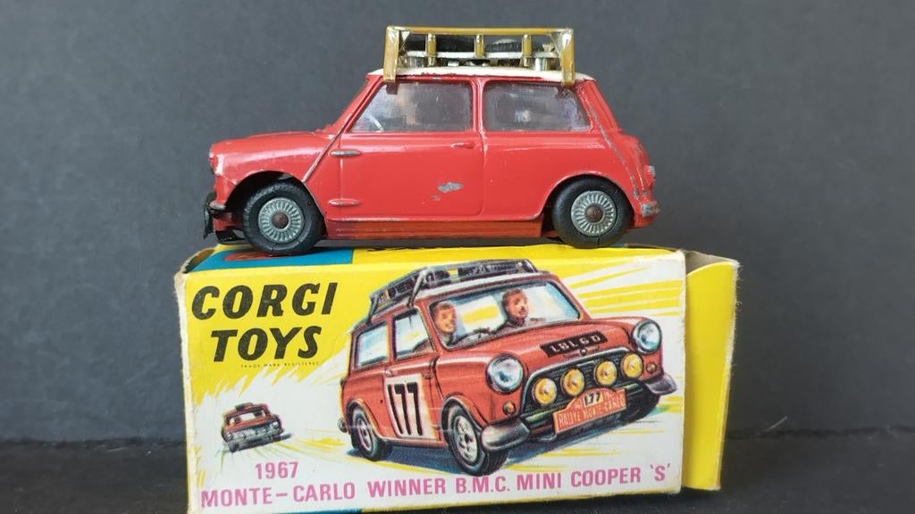 Mini Cooper Winner Rally Monte Carlo 1:43 Corgi Toys Pol, Corgi Toys, Auto, ., Leicester uk
