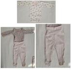 3 delig prematuur setje hema h&m maat 44 rompertje broekje, Kinderen en Baby's, Babykleding | Prematuur, Verzenden, Hema, Meisje