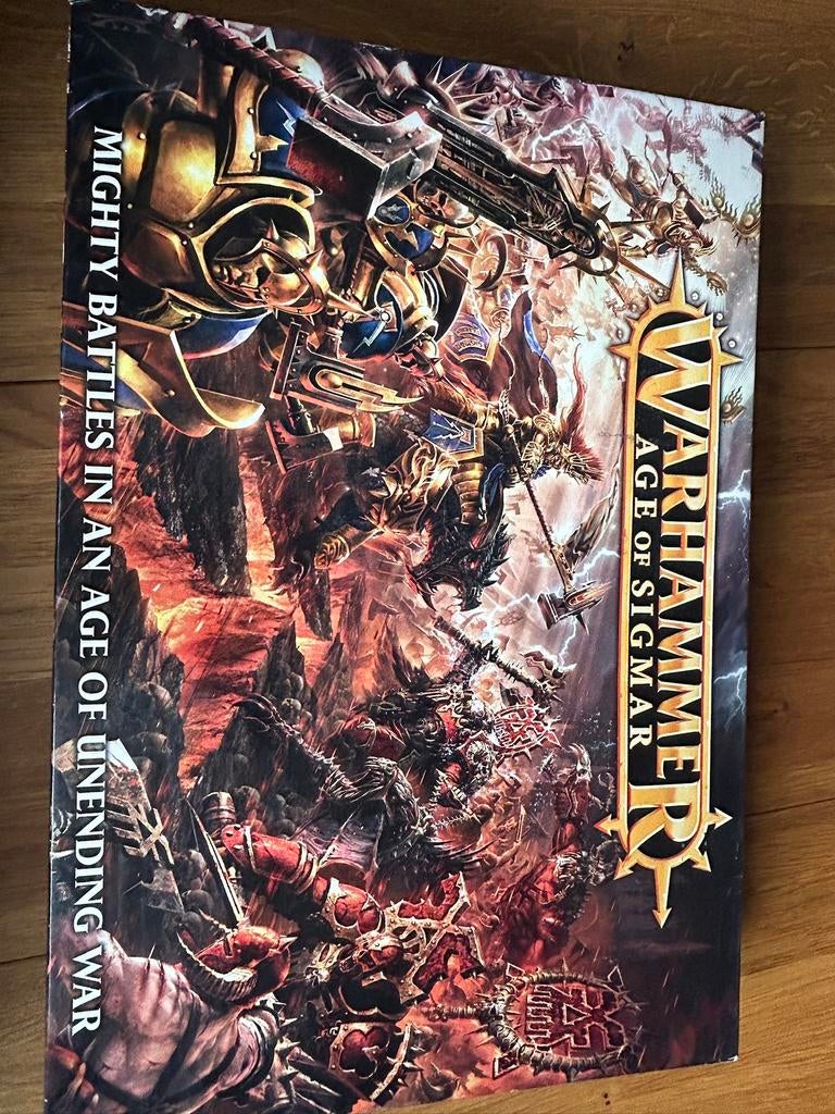 Warhammer AOS starterdoos chaos., Boeken, Ophalen of Verzenden, Zo goed als nieuw, Spiritualiteit algemeen, Achtergrond en Informatie