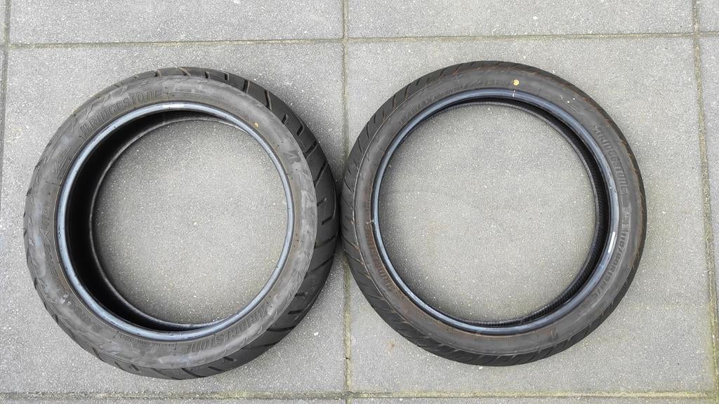 Bridgestone Battlax Adventure motorbanden, Motoren, Ophalen, Gebruikt