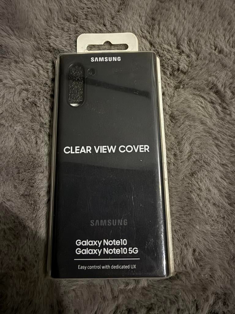 Samsung Galaxy Note 10 Note 10 5G Clear View Cover origineel, Support@samsung.com, Nieuw, Ophalen of Verzenden, Samsung Electronics Co., Ltd.