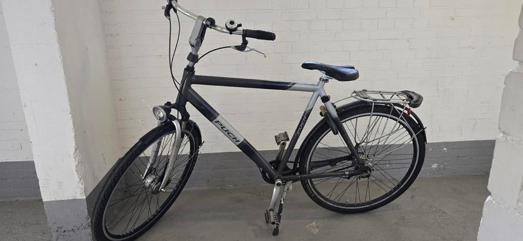 Mooie stevig herenfiets maat 61 met 2 sleutels, Fietsen en Brommers, Fietsen | Heren | Herenfietsen, 57 tot 61 cm, Ophalen, Gebruikt