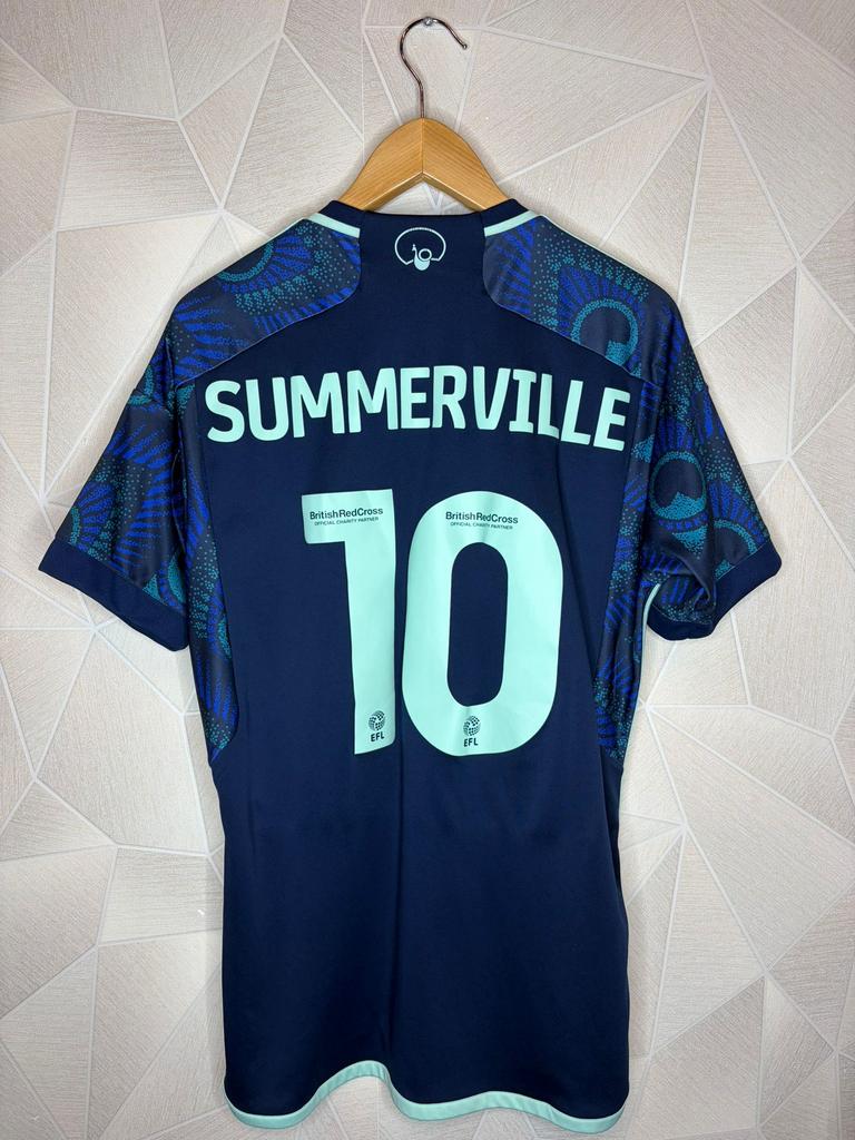 Leeds United Uit 2023/2024 Summerville, Maat M, Ophalen of Verzenden, Zo goed als nieuw, Shirt
