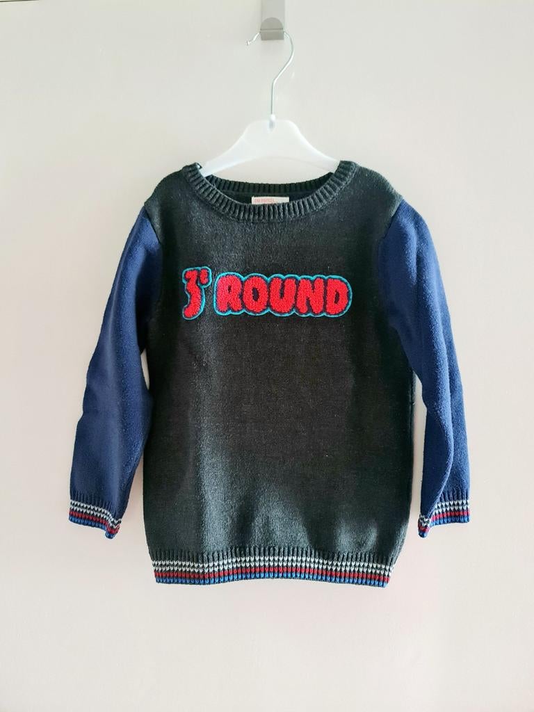 Lekkere warme trui maat 110, Kinderen en Baby's, Kinderkleding | Maat 110, Trui of Vest, Ophalen of Verzenden, Zo goed als nieuw