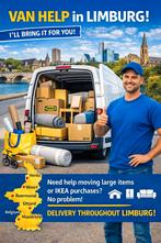 Man met bus – Transport &ophaalservice, Ophalen of Verzenden, 25 tot 50 cm, Overige typen, Minder dan 100 cm