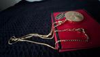 Biostabil 2000 ketting en hanger 925, Ophalen, Zo goed als nieuw, Goud