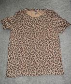 In goede staat: panterlook damesshirt van HEMA, maat M, Maat 38/40 (M), Bruin, Ophalen of Verzenden, Zo goed als nieuw