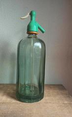 Mooie groene spuitfles met groene dop, Ophalen of Verzenden