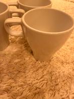 6 stuks IKEA 365+ koppen/mokken, wit, porselein, Gebruikt, Ophalen of Verzenden, Effen, Kop(pen) en/of Schotel(s)