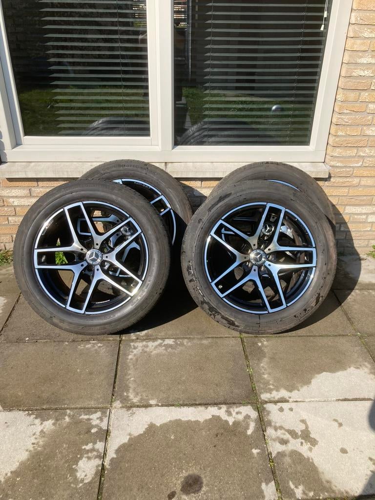 Originele Mercedes Benz 19 inch velgen AMG voor GLC, Auto-onderdelen, 255 mm, Banden en Velgen, Zomerbanden, Ophalen