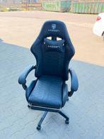 Gamestoel-Bureaustoel-Ergonomisch-Zwart, Ophalen, Gaming bureaustoel, Zwart, Zo goed als nieuw