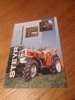 Steyr smalspoortrekkers  folder, Ophalen of Verzenden