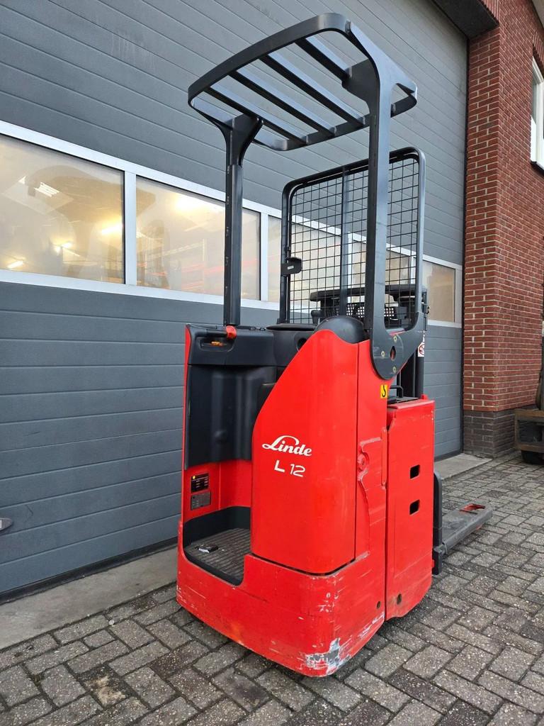 Linde Meerijd-stapelaar L12LS Doublestock Freelift 320 uur, Elektrisch, Overige typen, Linde