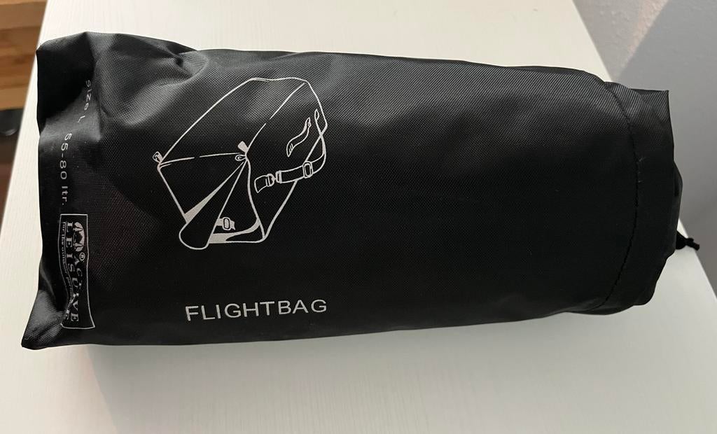 Active Leisure flightbag - maat L - 55-80 liter, Ophalen, Zo goed als nieuw, Zwart, 30 cm of meer