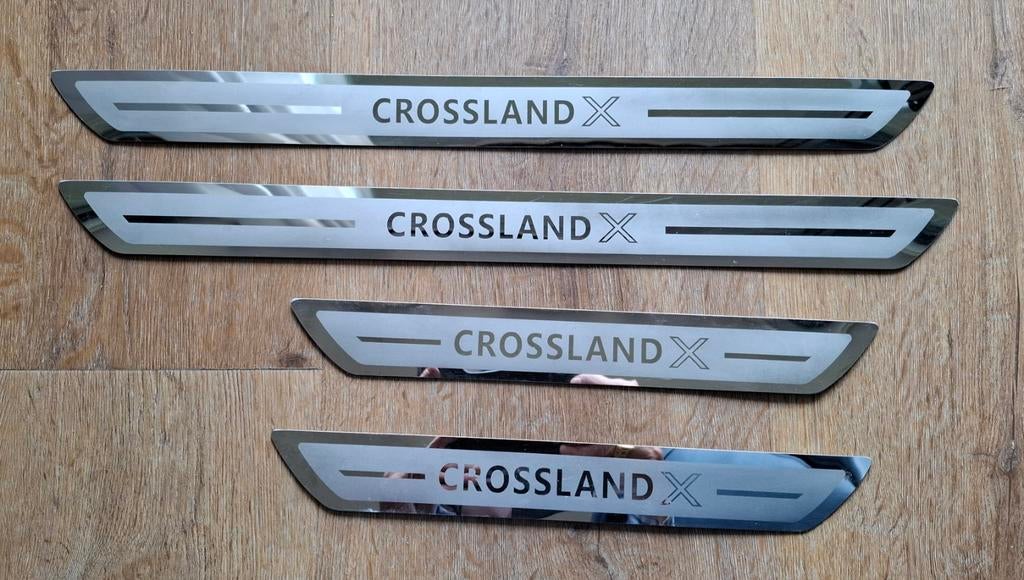 RVS INSTAPLIJSTEN OPEL CROSSLAND X, Ophalen of Verzenden