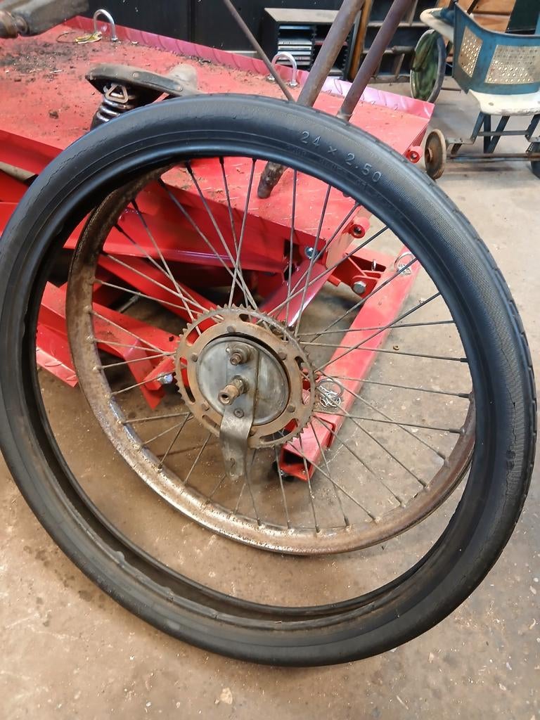 Buitenband 24 x 2.5, Ophalen