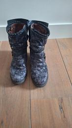 Enkellaarsjes donker blauw mt 40 A.S 98, Kleding | Dames, Schoenen, A.S 98, Blauw, Ophalen of Verzenden, Gedragen