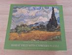 Van Gogh puzzel 500 stukjes - Korenveld met cipressen, Ophalen of Verzenden, 500 t/m 1500 stukjes, Zo goed als nieuw