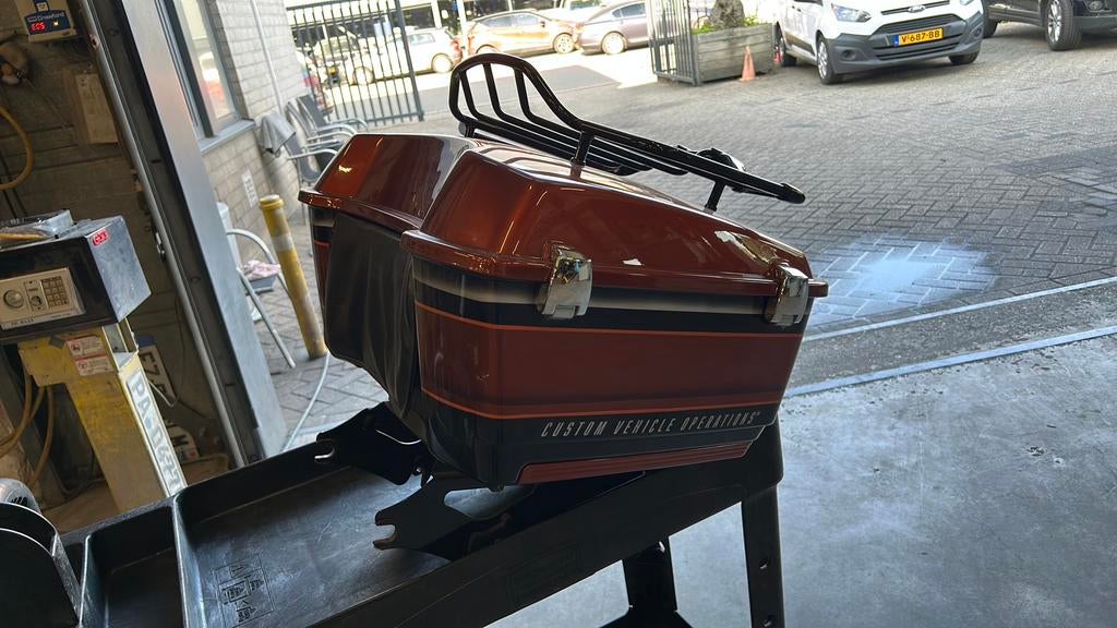 Top koffer harley davidson, Motoren, Accessoires | Koffers en Tassen, Ophalen of Verzenden, Zo goed als nieuw