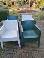 Gratis af te halen 4  philip starck stoelen, Tuin en Terras, Tuinstoelen, Ophalen, Gebruikt, Hout