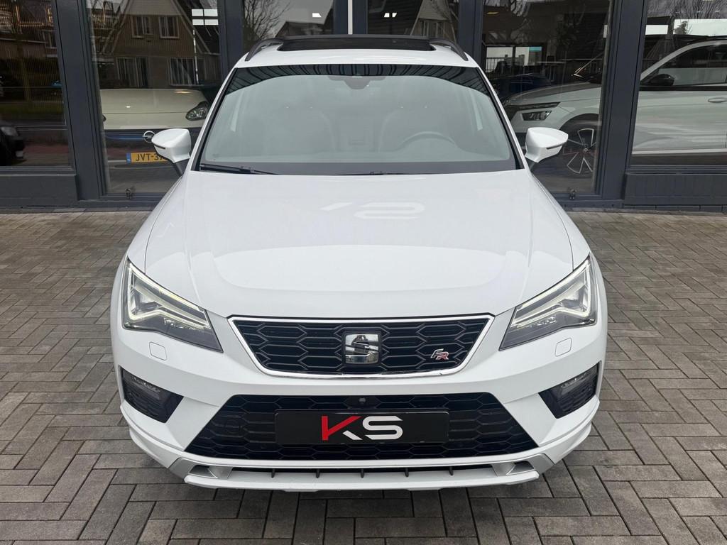 SEAT Ateca 1.5 TSI FR Business Intense Virtual Pano 360 came, 680 kg, 4 cilinders, 150 pk, Wit