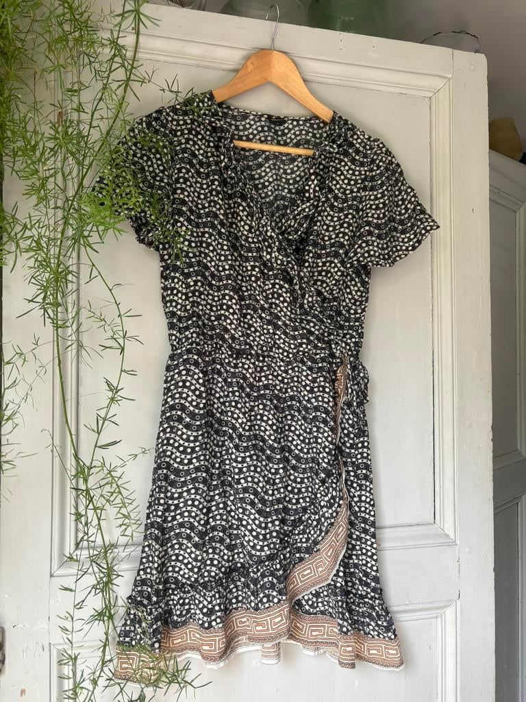 Mooie jurk van Jill & Mitch in maat 170/176, Wit, Ophalen of Verzenden, Zo goed als nieuw, Maat 34 (XS) of kleiner