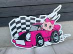 Geboortebord auto - te personaliseren met naam, Kinderen en Baby's, Ophalen of Verzenden, Nieuw, Geboortebord
