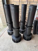 Ubbink Multivent dakdoorvoer 13cm - 4 sets beschikbaar, Ophalen, Pvc, Overige typen, Zo goed als nieuw