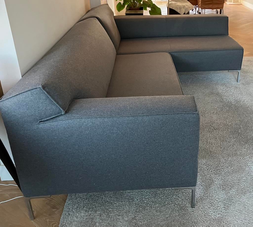 Design on stock bloq hoekbank in nette staat, Ophalen, 250 tot 300 cm, Design, Driepersoons