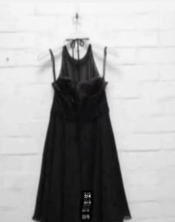 Alfred Angelo - Prachtige halter Jurk maat 40 - Nieuw, Maat 38/40 (M), Zwart, Nieuw, Cocktailjurk