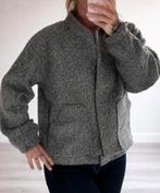 Jasje Bomber Grijs, Maat 38/40 (M), Ophalen of Verzenden, Zo goed als nieuw, Jasje