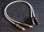 QED Silver Spiral XLR interconnects set 1 meter, Audio, Tv en Foto, Audiokabels en Televisiekabels, Ophalen, Zo goed als nieuw
