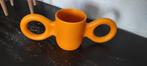 Oranje dumbo domoor beker Gispen, Overige materialen, Gebruikt, Ophalen of Verzenden, Overige stijlen