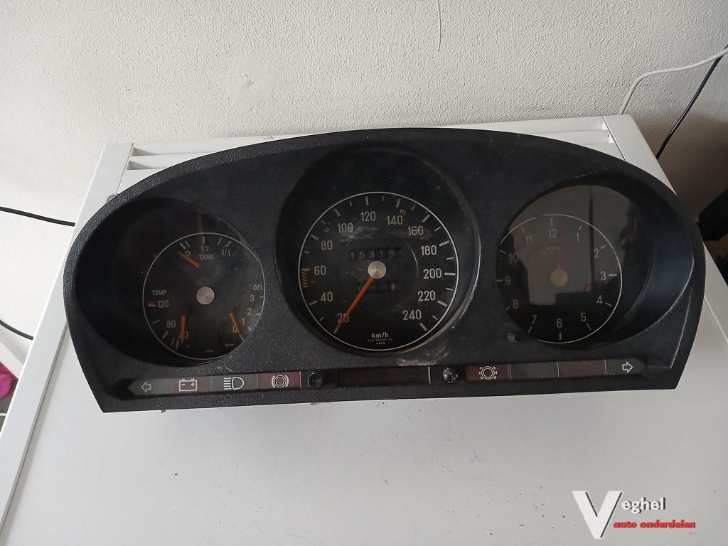 MB W116 sedan Km tellerklok 1165420101 '76, Gebruikt, -, -, Ophalen of Verzenden