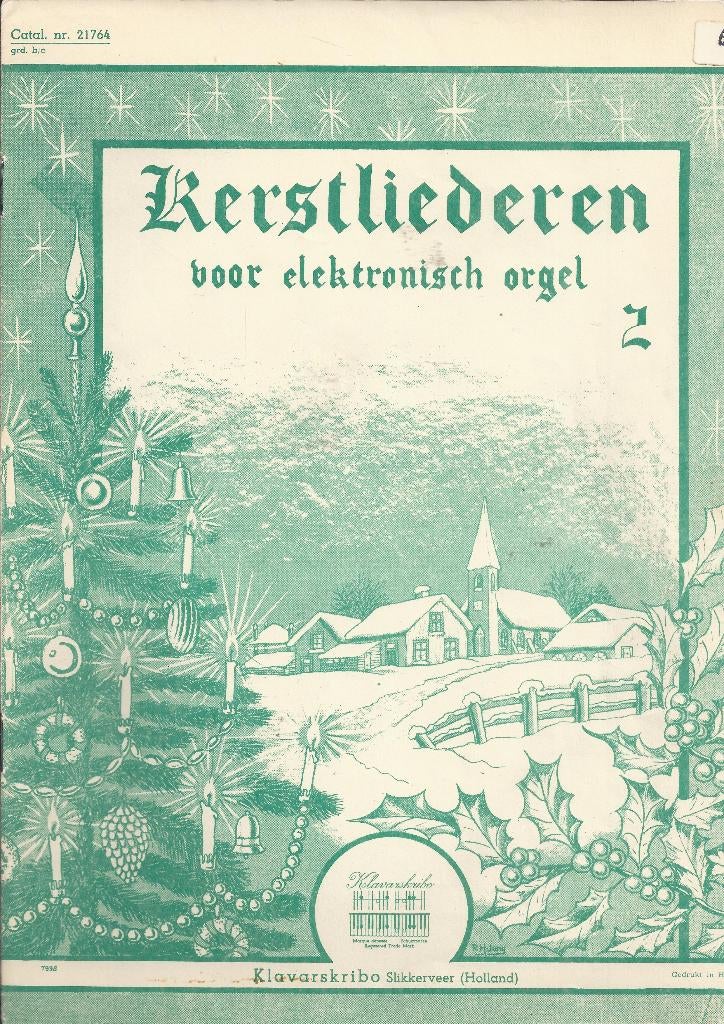 BO9 bladmuziek kerstliederen voor electronisch orgel, Muziek en Instrumenten, Orgel, Gebruikt, Klassiek, Ophalen of Verzenden