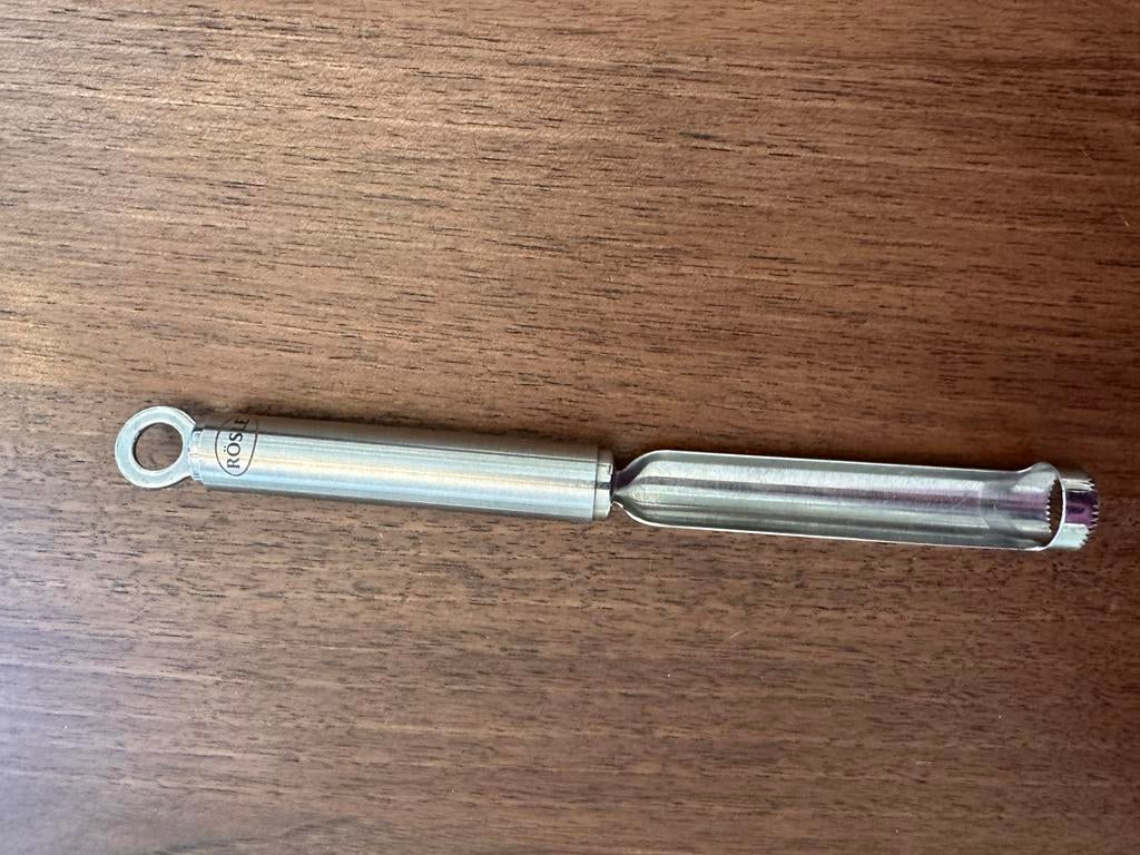 Rösle appelboor, Huis en Inrichting, Keuken | Keukenbenodigdheden, Zilver, Ophalen of Verzenden, Metaal, Overige merken