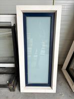 6x kunststof draaikiep raamkozijn 65 x 145 cm HR++ melkglas, Doe-het-zelf en Verbouw, Kozijnen en Schuifpuien, Ophalen, Kunststof