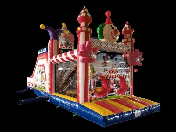 Te koop mooie nieuwe stormbaan circus 10 x 3,1 meter, Hobby en Vrije tijd, Feestartikelen | Verhuur, Ophalen of Verzenden, Nieuw