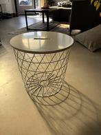 Bijzettafel / opbergmand ikea GRATIS afhalen, Minder dan 55 cm, Rond, Zo goed als nieuw, Ophalen